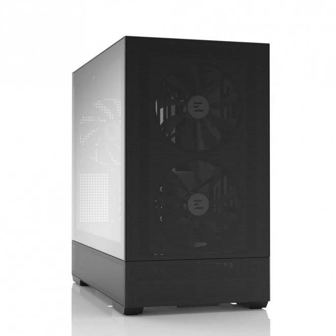 Kabinet P30 Air mATX Mini Tower med ARGB blæsere sort