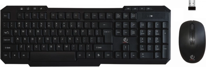 Trådløst multimediesæt med tastatur og mus Vortex