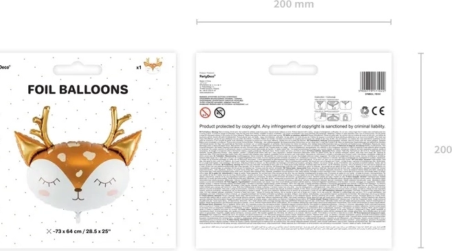 Sødt hjortedesign