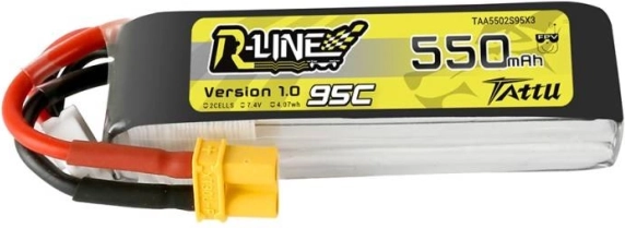 Tattu R-Line batteri 550mAh til droner