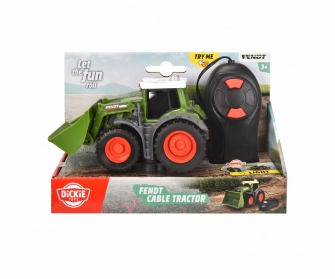Traktor Fendt med kabel - 14 cm