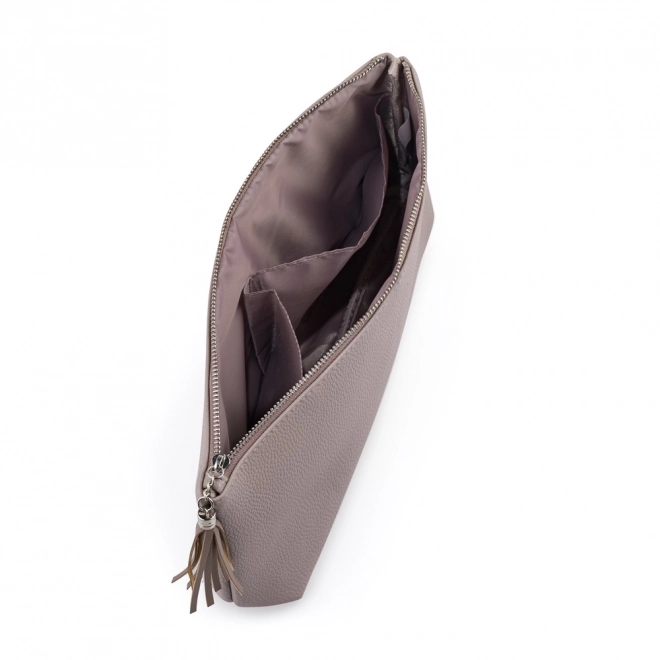 Kosmetiktaske ELEGANCE MAXI Læder Mocca