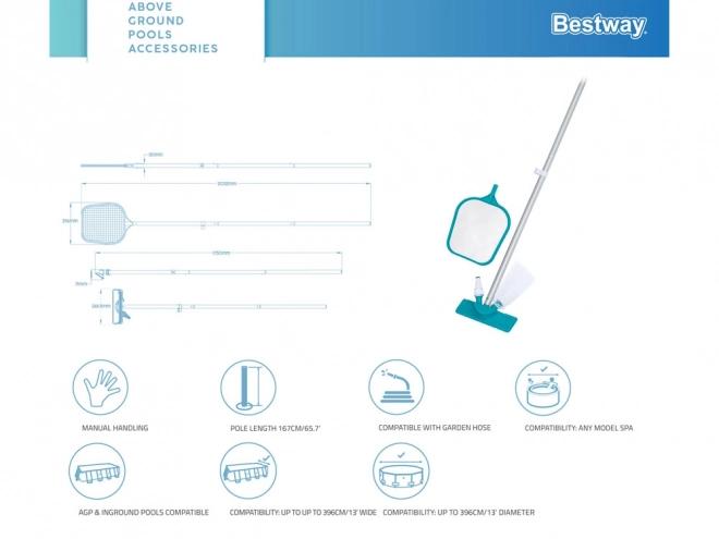 Bestway poolrengøringssæt