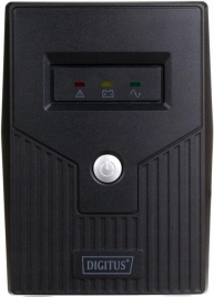 UPS Line-Interactive LED DIGITUS, 800VA/480W, 2x Schuko-stikdåse