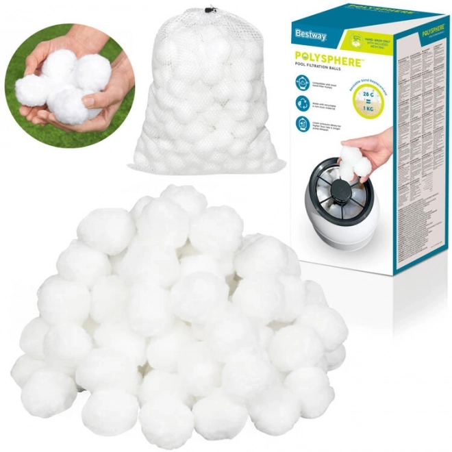 Bestway Flowclear filterkugler til poolpumpe