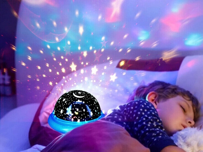 Stjerneprojektor med LED belysning
