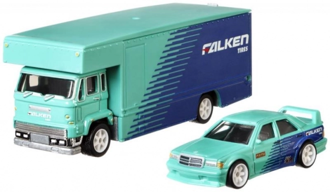 Trækker og racerbiler Hot Wheels
