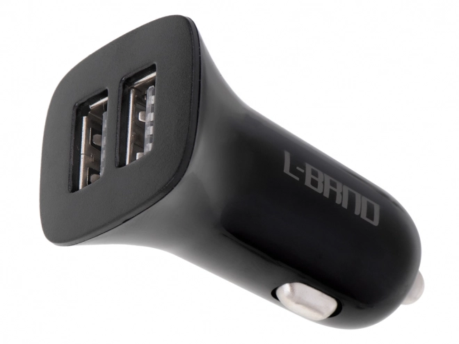 Biloplader L-BRNO Dual USB + mikro