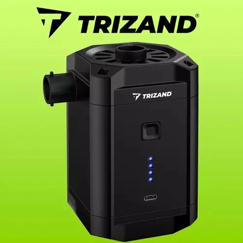 Trådløs batteridrevet pumpe til madrasser Trizand