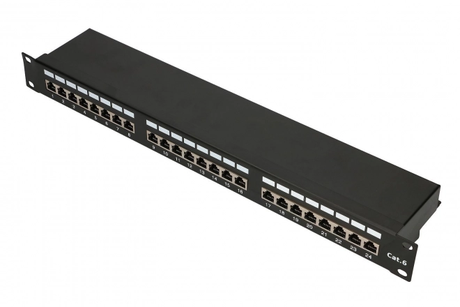 Patchpanel 24 port Cat.6 STP