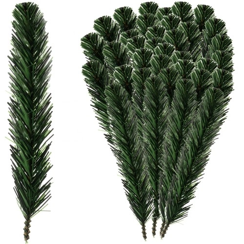 Kunstige grangrene 29 cm, 40 stk Ruhhy 22513