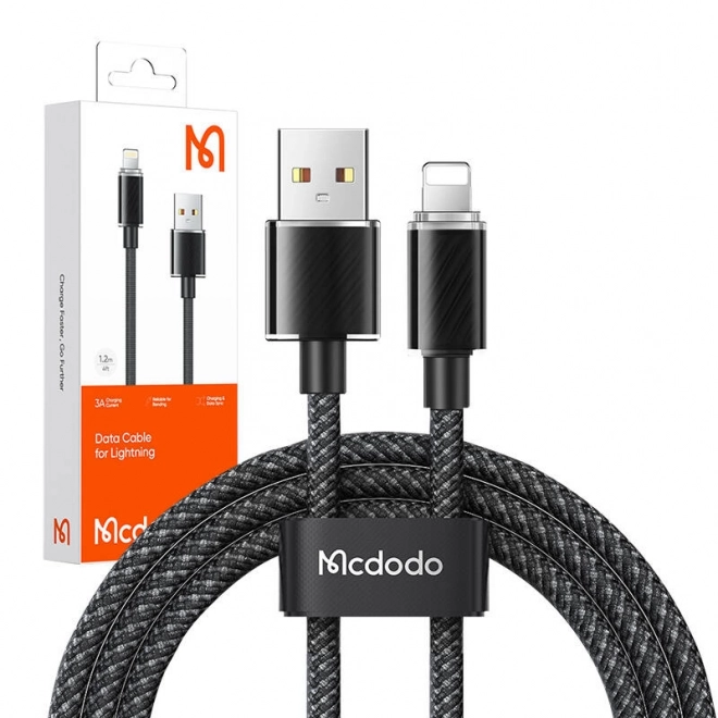 USB-A til Lightning-kabel Mcdodo sort 1,2 m