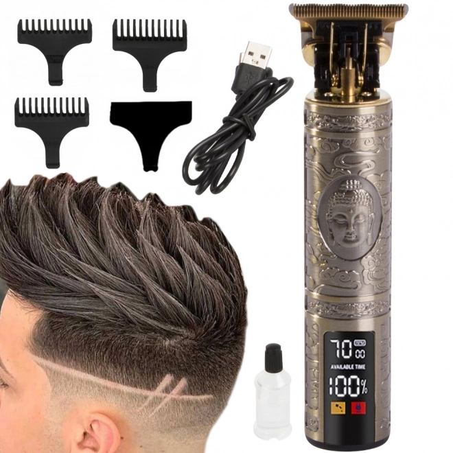 USB skæg- og hårtrimmer