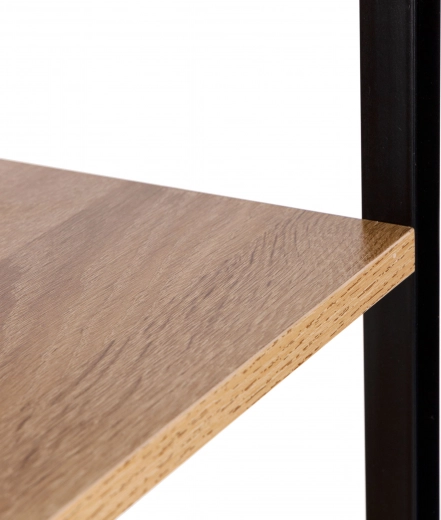 Robuste MDF-hylder med trædekor