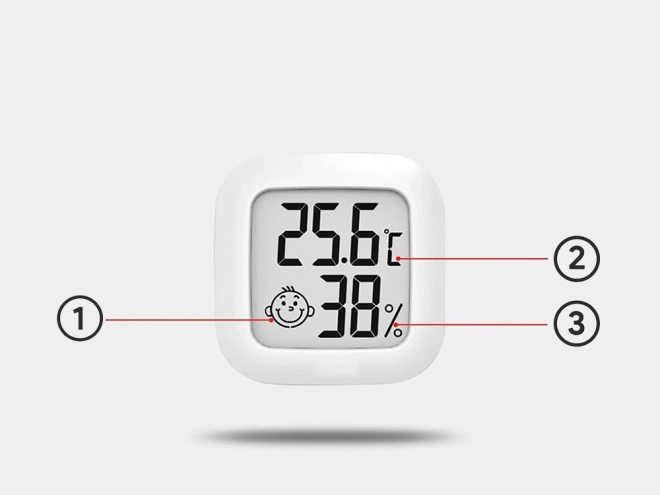 Digitalt rumtermometer og hygrometer