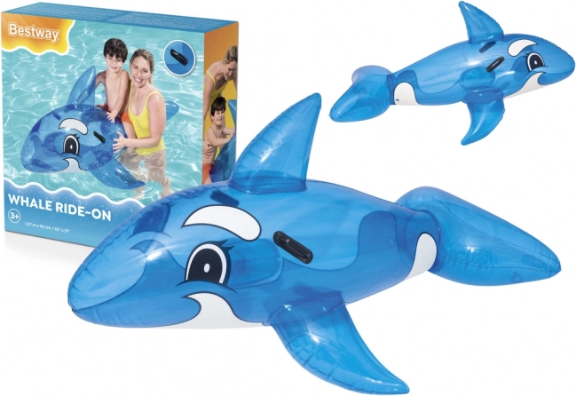 Bestway oppustelig ride-delfin/hval 157 cm