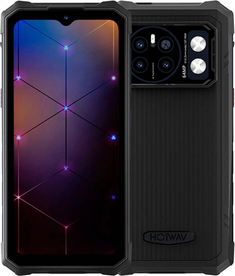 HOTWAV Cyber 13 Pro Smartphone - 6,6'' 12+8/256GB – sort