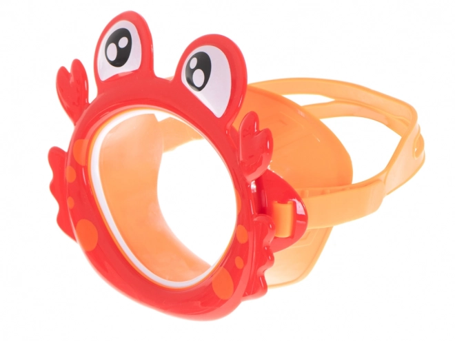 Børnesvømmebriller med krabbemaske