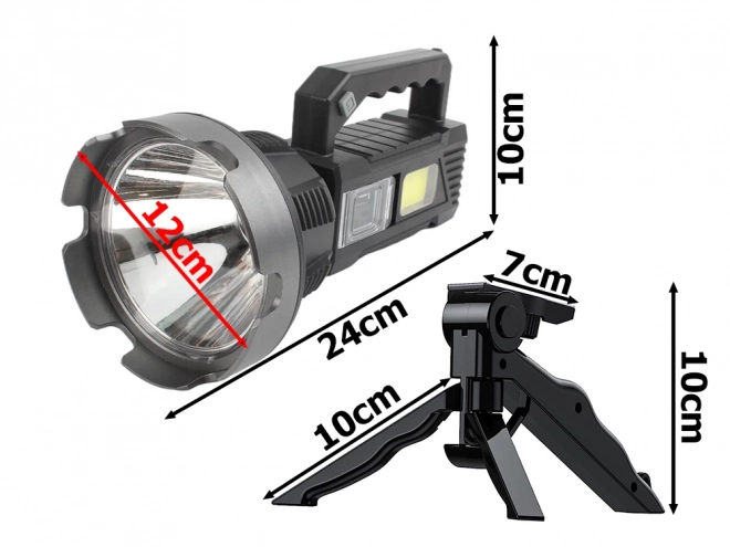 Tripod reflektor Cree LED XHP50 COB til vandring