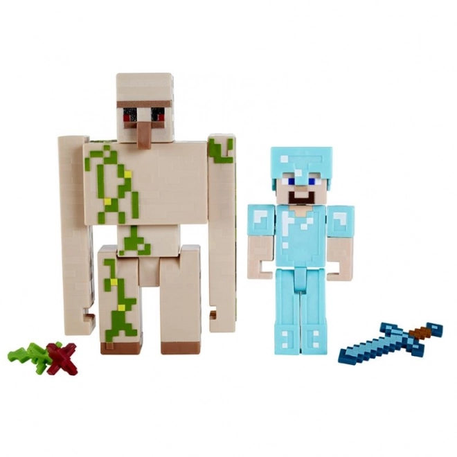 Minecraft figurer 8 cm dobbeltpakke