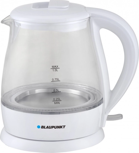 Glas elkedel 1 l 1630 W med LED-belysning