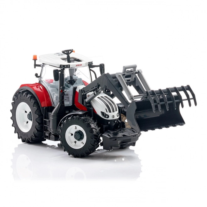 Bruder traktor Steyr Terrus CVT med frontlæsser