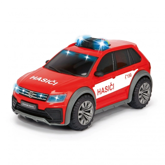 Brandbil VW Tiguan R-Line Fire, tjekkisk version
