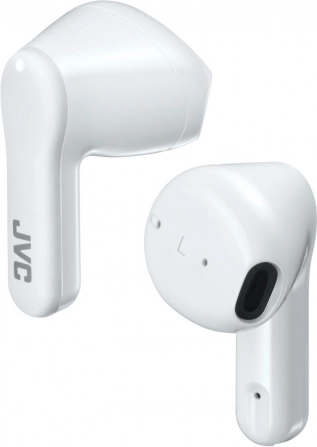 Trådløse JVC in‑ear høretelefoner – hvide
