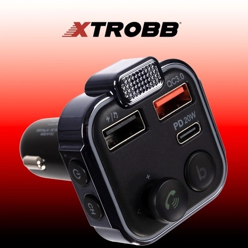Bluetooth FM Transmitter/Oplader Xtrobb 22355