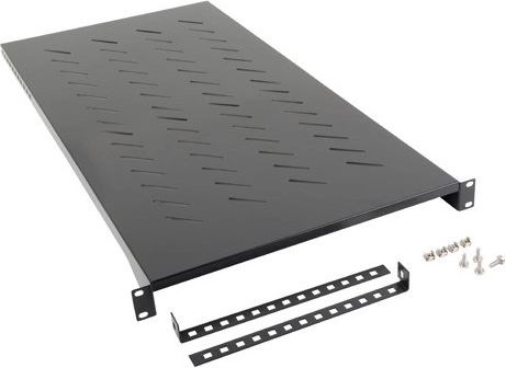 Hyldeskinne 1U til 19" LANBERG rackskabe, dybde 1200 mm, 90 cm