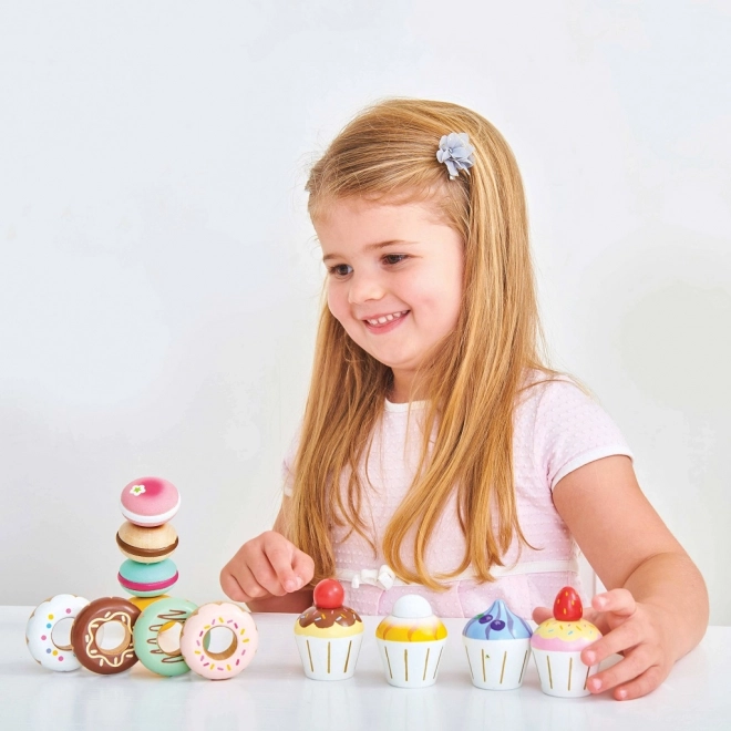Træ cupcakes Le Toy Van Honeybake