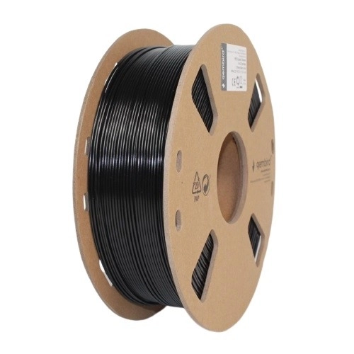 Tråd til 3D-printere PETG/1,75 mm/1 kg/sort