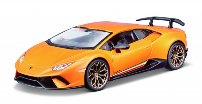 Lamborghini Huracan Performante orange model 1:24