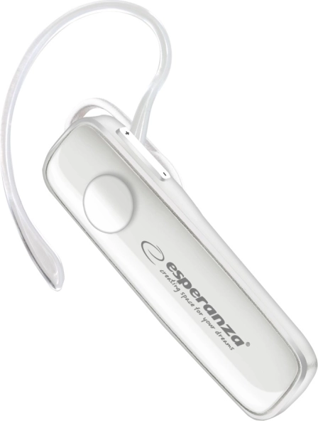 Bluetooth-headset Esperanza Celebes hvid