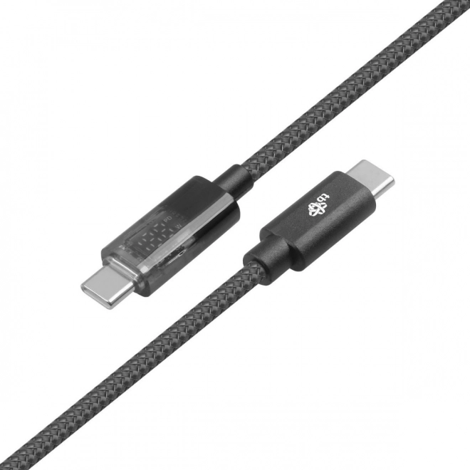 USB-C til USB-C kabel med LED indikator for opladningskraft (1 m, 100 W)