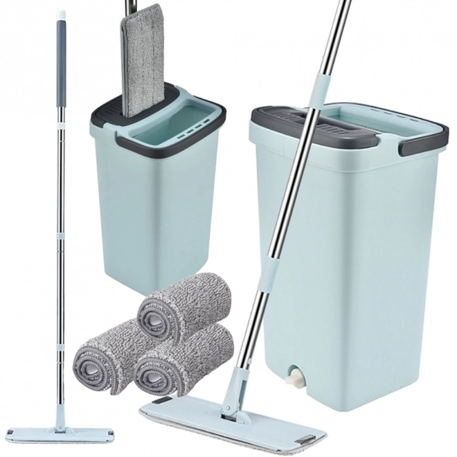 Mop med to-kammer spand til gulv
