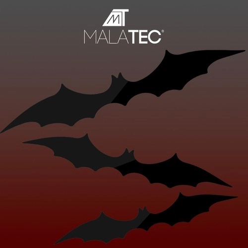 Sæt af flagermusdekorationer Malatec - 3 stykker