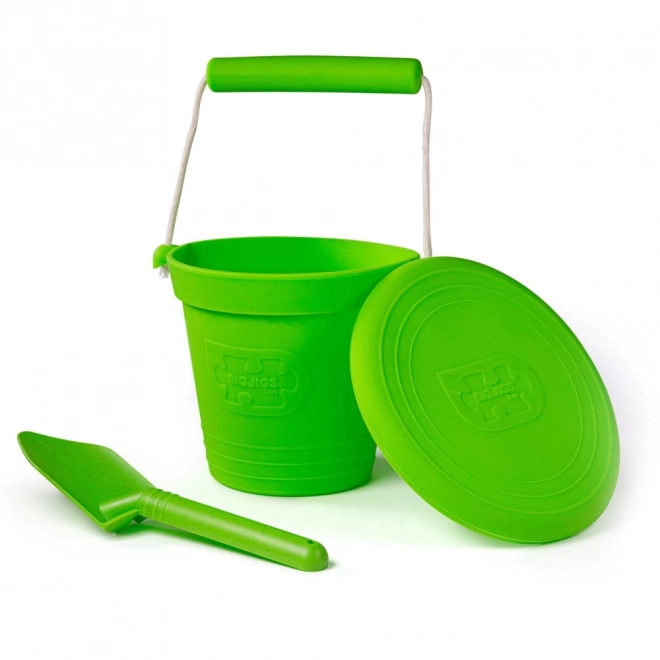 Bigjigs Toys Øko skovl grøn Eng