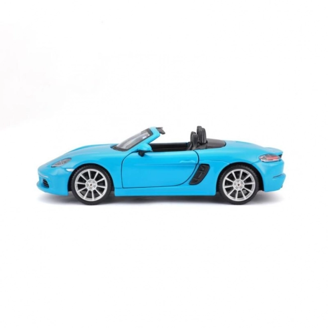 Bburago 1:24 Porsche 718 Boxster Blå