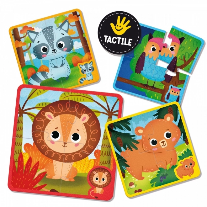 MONTESSORI BABY TOUCH - Puslespil