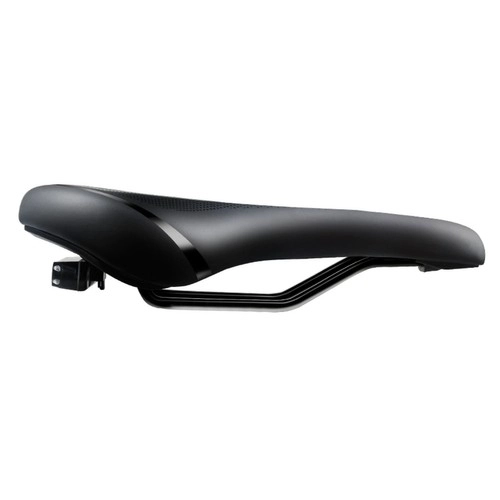 Smal cykelsadel med ventilation og baglys