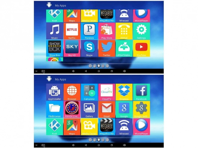 Smart TV-boks med Android 4K