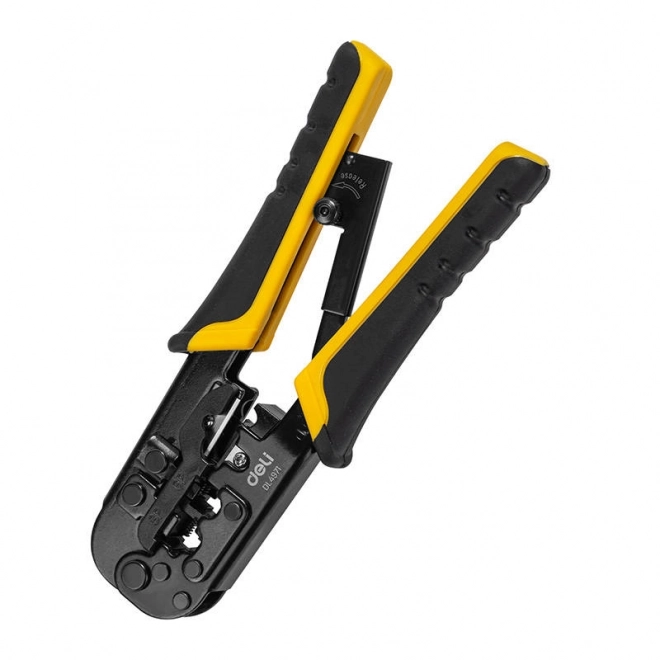 Deli Tools EDL4971 Krimptæng til ethernetstik, 4/6/8P, RJ45/RJ14/RJ12/RJ9