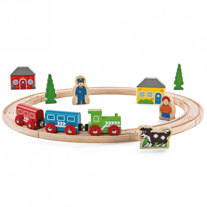Bigjigs Rail Mit første togbane 19 dele