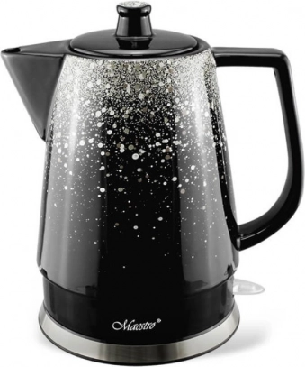 Keramisk elkedel MAESTRO 1,5 l, 1500 W, sølvfarvet
