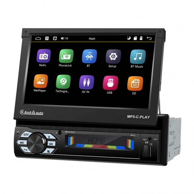 Bilmonitor Podofo 7" med understøttelse af Carplay og Android Auto