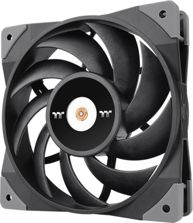 Ventilator THERMALTAKE TOUGHFAN 120 mm med hydraulisk leje, høj luftgennemstrømning, sort