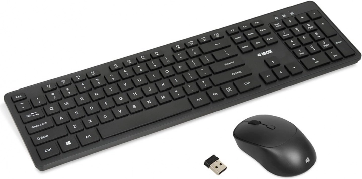 Trådløst tastatur- og musesæt iBox Workstation Pro
