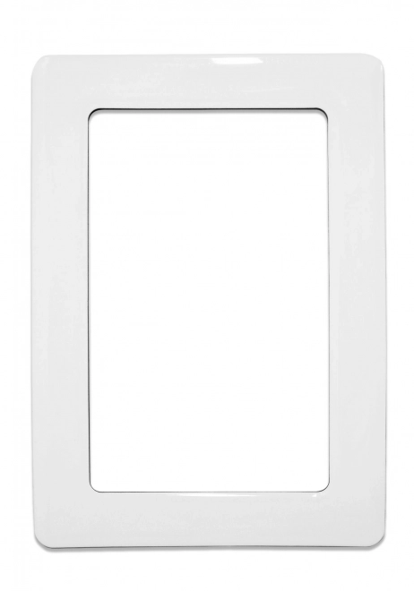 Magnetisk selvklæbende ramme størrelse 12,3x8,1 cm - hvid