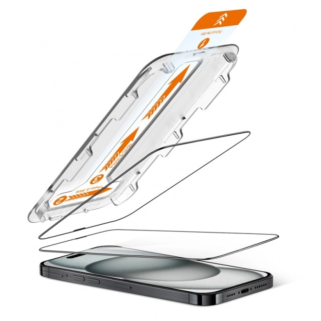 EasyShield 2-pak hærdet glas til iPhone 16 / iPhone 15